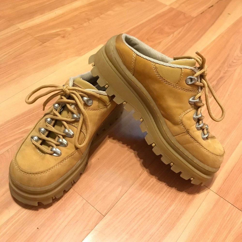 Vintage 90s Chunky Sketchers Mules